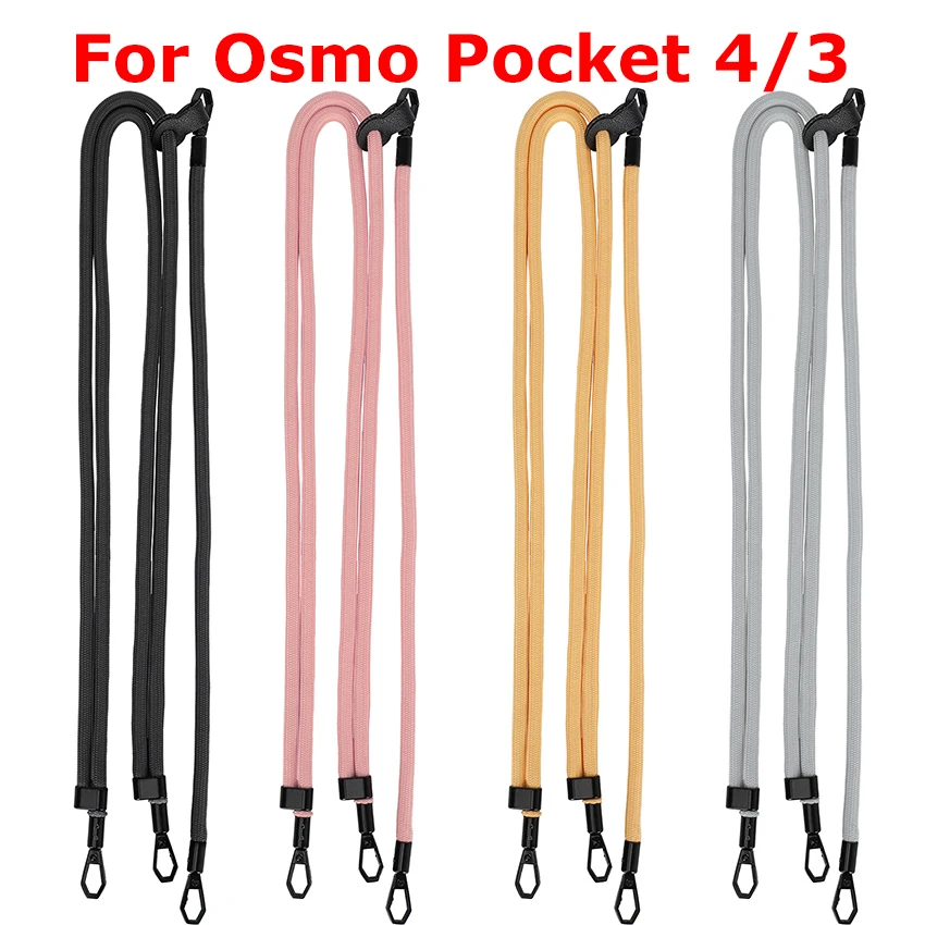 Multi-Purpose Lanyard Set for DJI Osmo Pocket 4/3 Short & Long Straps Anti-Loss Wrist Lanyard 4 Colors
Multi-Purpose Lanyard Set for DJI Osmo Pocket 4/3 Short & Long Straps Anti-Loss Wrist Lanyard 4 Colors