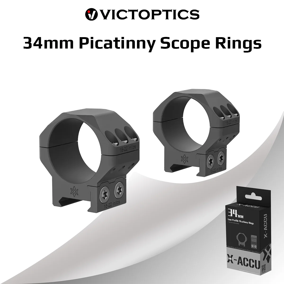 Victopics34Mm Tactical Scope Rings for Picatinny Rail 1.25" Medium Profile Rifle Scope Mount Fits 56Mm Lens 6061 Aluminum
Victopics34Mm Tactical Scope Rings for Picatinny Rail 1.25" Medium Profile Rifle Scope Mount Fits 56Mm Lens 6061 Aluminum
