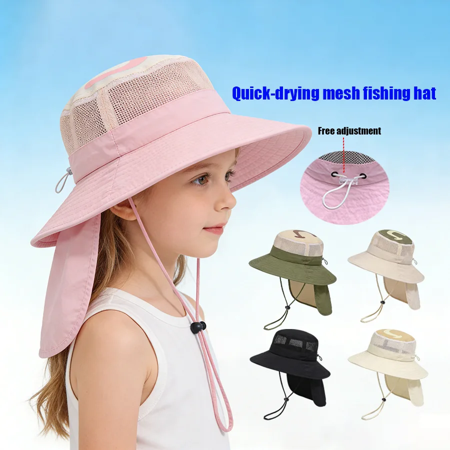 Children's mountain climbing fisherman hat for men, outdoor camping fishing hat, children's wide-brimmed mesh breathable sun pro
Children's mountain climbing fisherman hat for men, outdoor camping fishing hat, children's wide-brimmed mesh breathable sun pro
