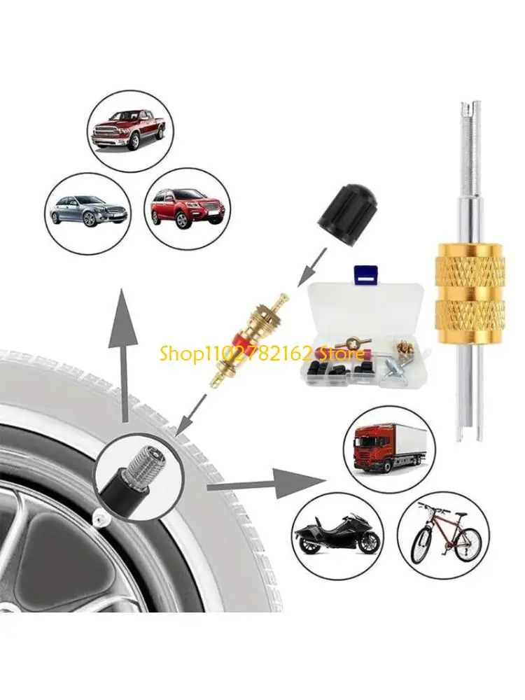 547B Tire Valves Stem Installer Remover Heavy Duty Tire Repair Tool for Car Truck
547B Tire Valves Stem Installer Remover Heavy Duty Tire Repair Tool for Car Truck