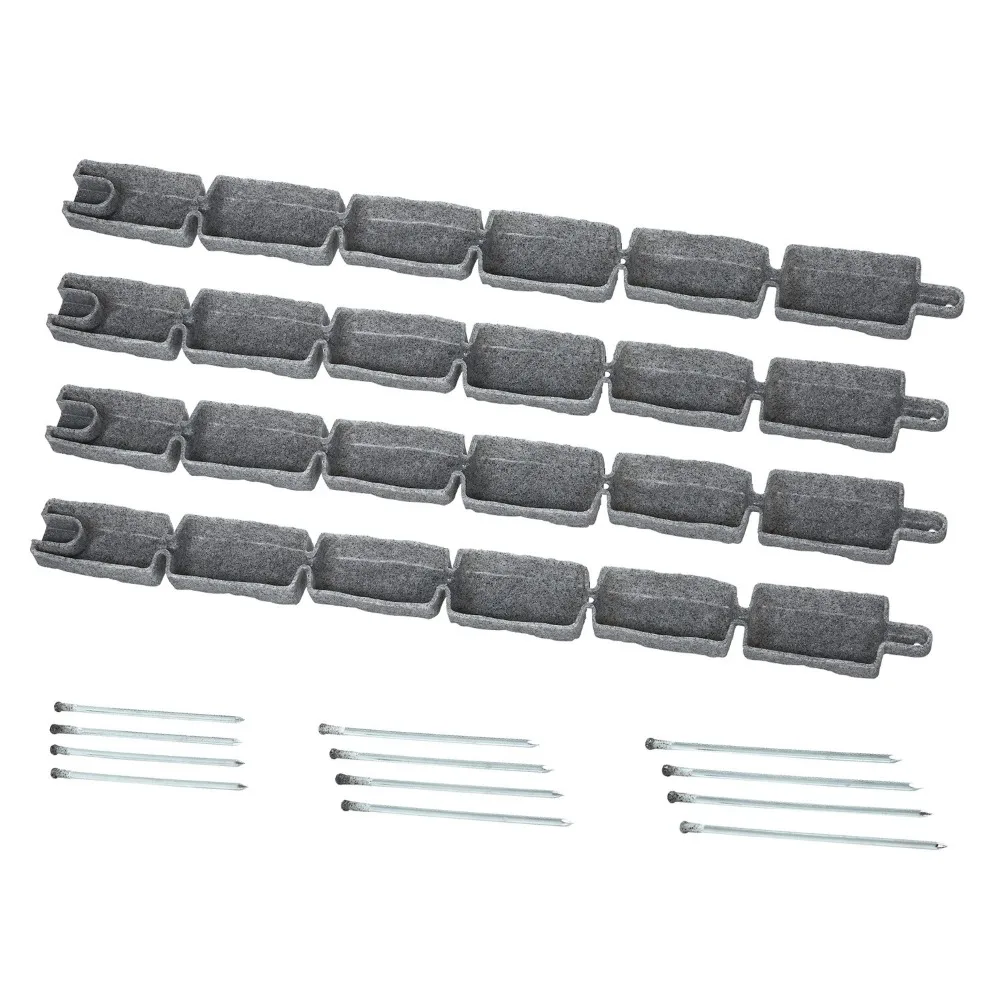 Пейзажная окантовка из искусственного камня 46,2 x 2,2 в окантовке садового газона
Пейзажная окантовка из искусственного камня 46,2 x 2,2 в окантовке садового газона