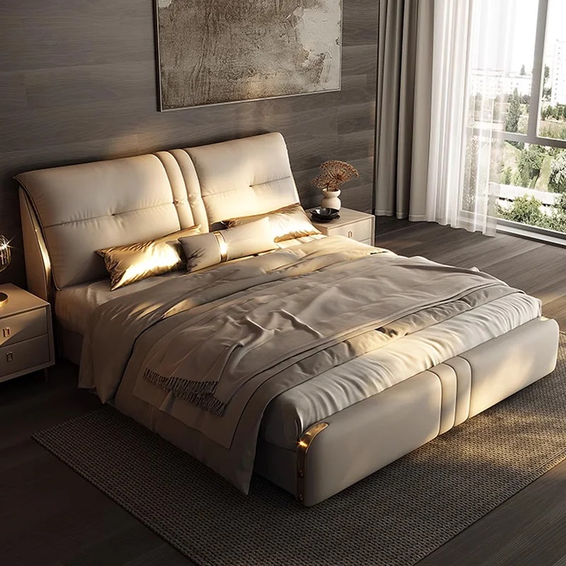 Luxury Modern Bed Modern Sofa Design Simple Princess Sleeping Massage Bed Originality Headboards Muebles Lounge Suite Furniture
Luxury Modern Bed Modern Sofa Design Simple Princess Sleeping Massage Bed Originality Headboards Muebles Lounge Suite Furniture