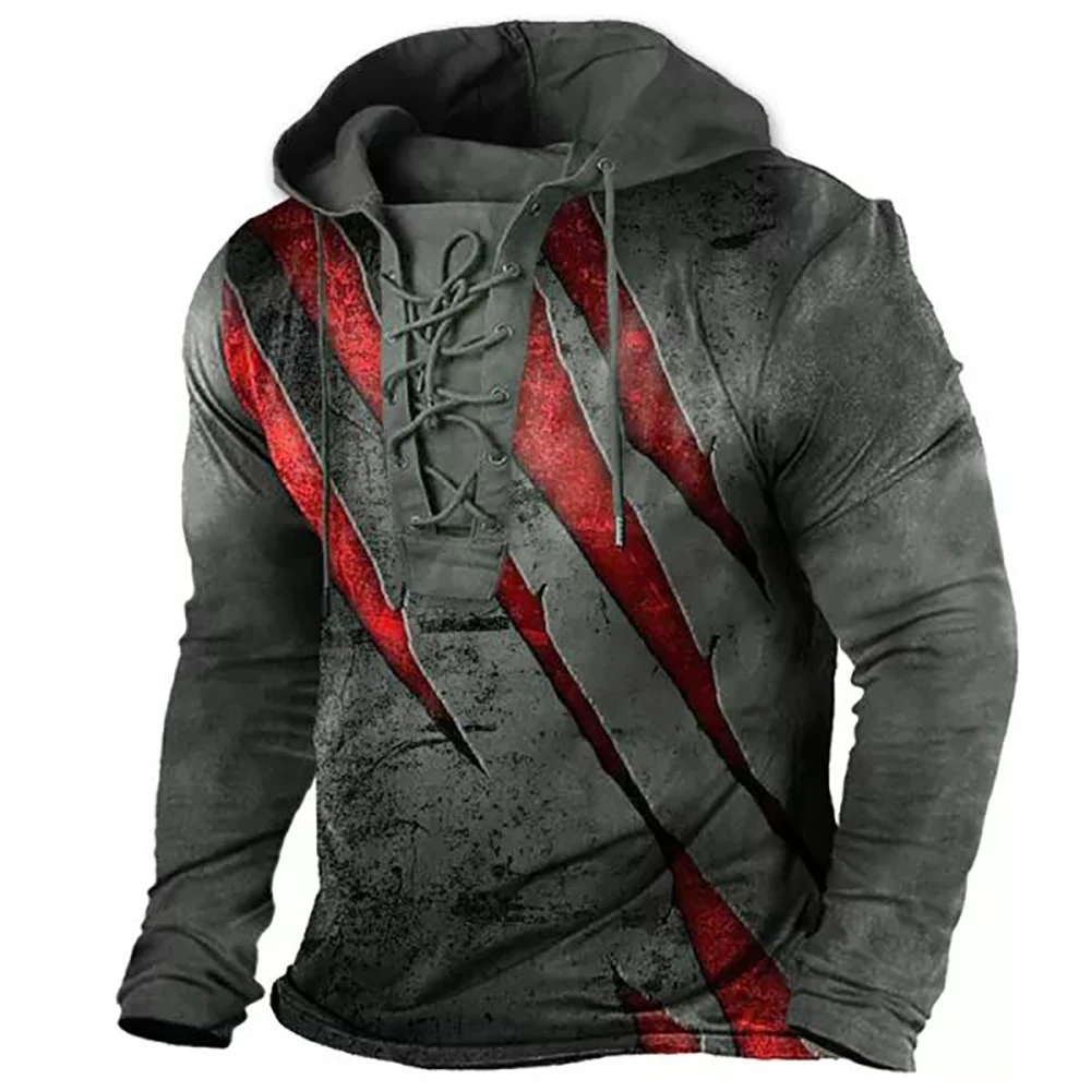 Vintage Red Scratch Print Men Hoodies Long Sleeve Drawstring Pullover Casual American Streetwear Chic Winter Sweatshirt Hoodies
Vintage Red Scratch Print Men Hoodies Long Sleeve Drawstring Pullover Casual American Streetwear Chic Winter Sweatshirt Hoodies