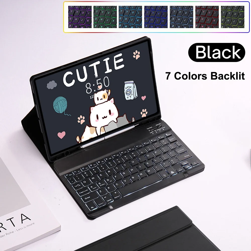 Wireless Keyboard Case For iPad 9.7 10.2 10.5 10.9 Air 3 4 5 Pro 11 12.9 2018 2020 2022 Cover For iPad With Pencil Holder
Wireless Keyboard Case For iPad 9.7 10.2 10.5 10.9 Air 3 4 5 Pro 11 12.9 2018 2020 2022 Cover For iPad With Pencil Holder