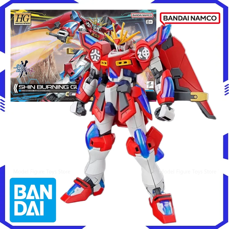Bandai Genuíno 1/144 HG-Kamiki Burning Gundam Original model kit assembly model anime action character assembly model toy gift
Bandai Genuíno 1/144 HG-Kamiki Burning Gundam Original model kit assembly model anime action character assembly model toy gift