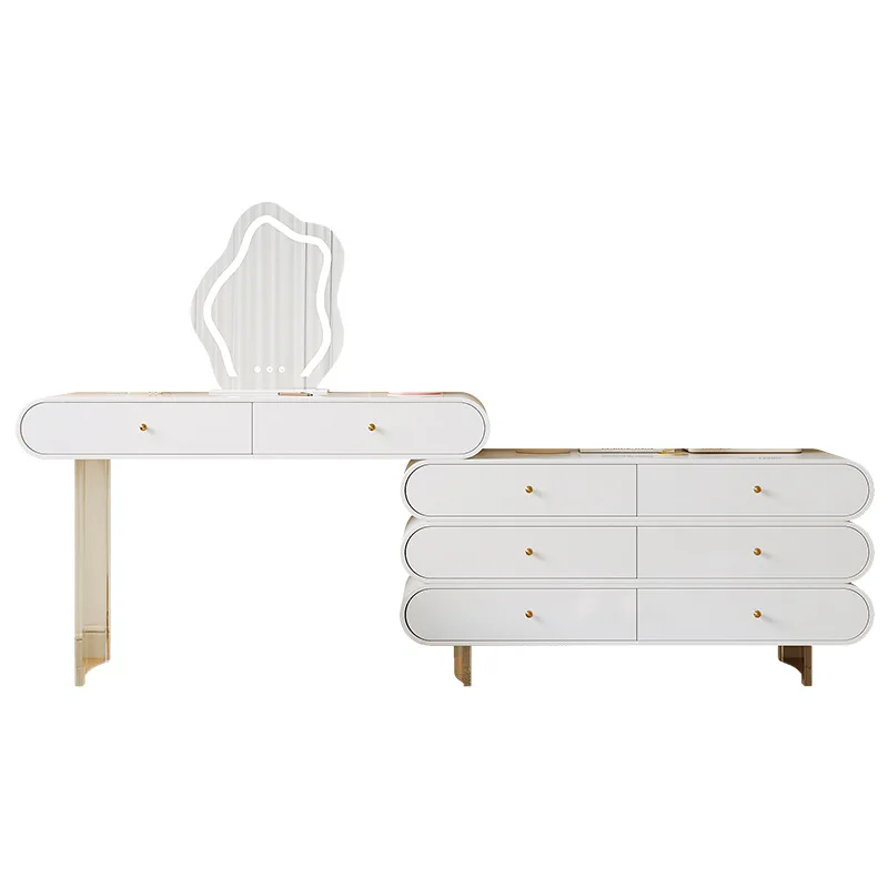 French Cream Style Dresser, Bucket Cabinet Integrated Makeup Table, Bucket Cabinet Bedroom Premium Light Luxury Makeup Table
French Cream Style Dresser, Bucket Cabinet Integrated Makeup Table, Bucket Cabinet Bedroom Premium Light Luxury Makeup Table