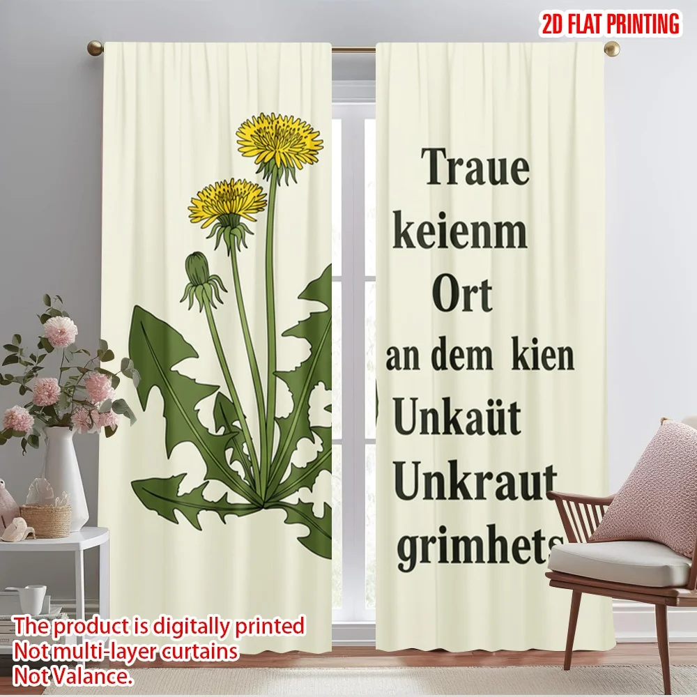 2pcs 2D flat printing Scene Curtain Trust no place weed grows Polyester Without Electricity Festive Holiday Perfect for Holiday
2pcs 2D flat printing Scene Curtain Trust no place weed grows Polyester Without Electricity Festive Holiday Perfect for Holiday
