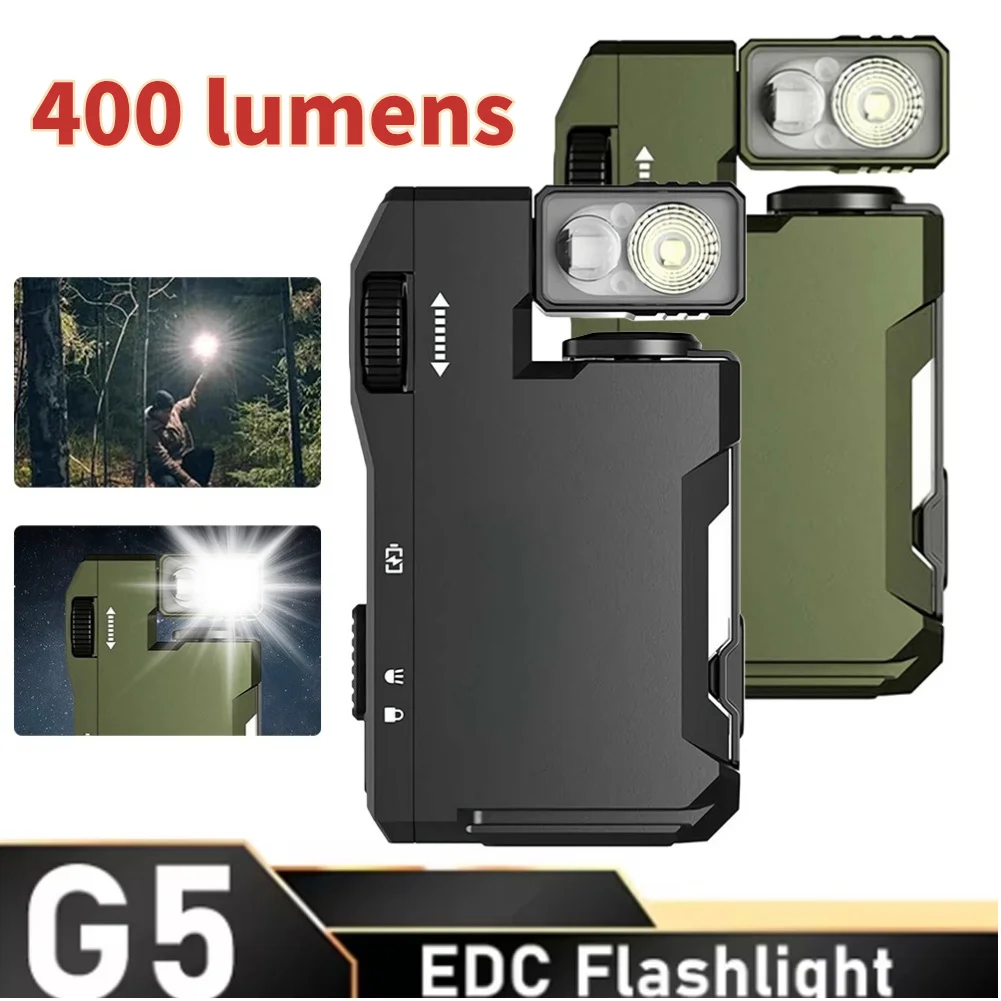 G5 Mini EDC Light Портативный фонарик 400 люмен Водонепроницаемый магнитный хвост 52 г Сверхлегкий 180 ° Вращающаяся головка
G5 Mini EDC Light Портативный фонарик 400 люмен Водонепроницаемый магнитный хвост 52 г Сверхлегкий 180 ° Вращающаяся головка