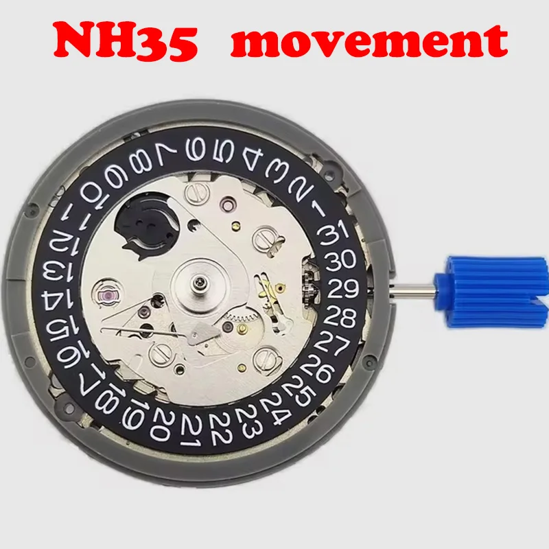 Japanese original NH35 automatic movement suitable for 3H and 3.8H calendar watches dial parts movement NH35 black calendar
Japanese original NH35 automatic movement suitable for 3H and 3.8H calendar watches dial parts movement NH35 black calendar