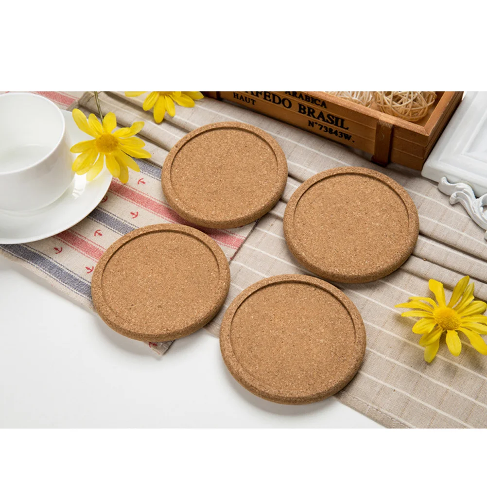 12 pcs Soft Cork Coasters 10Cm Round Absorbent Moisture-Proof Drink Pads For Home Office Bar Restaurant Thickened Table
12 pcs Soft Cork Coasters 10Cm Round Absorbent Moisture-Proof Drink Pads For Home Office Bar Restaurant Thickened Table