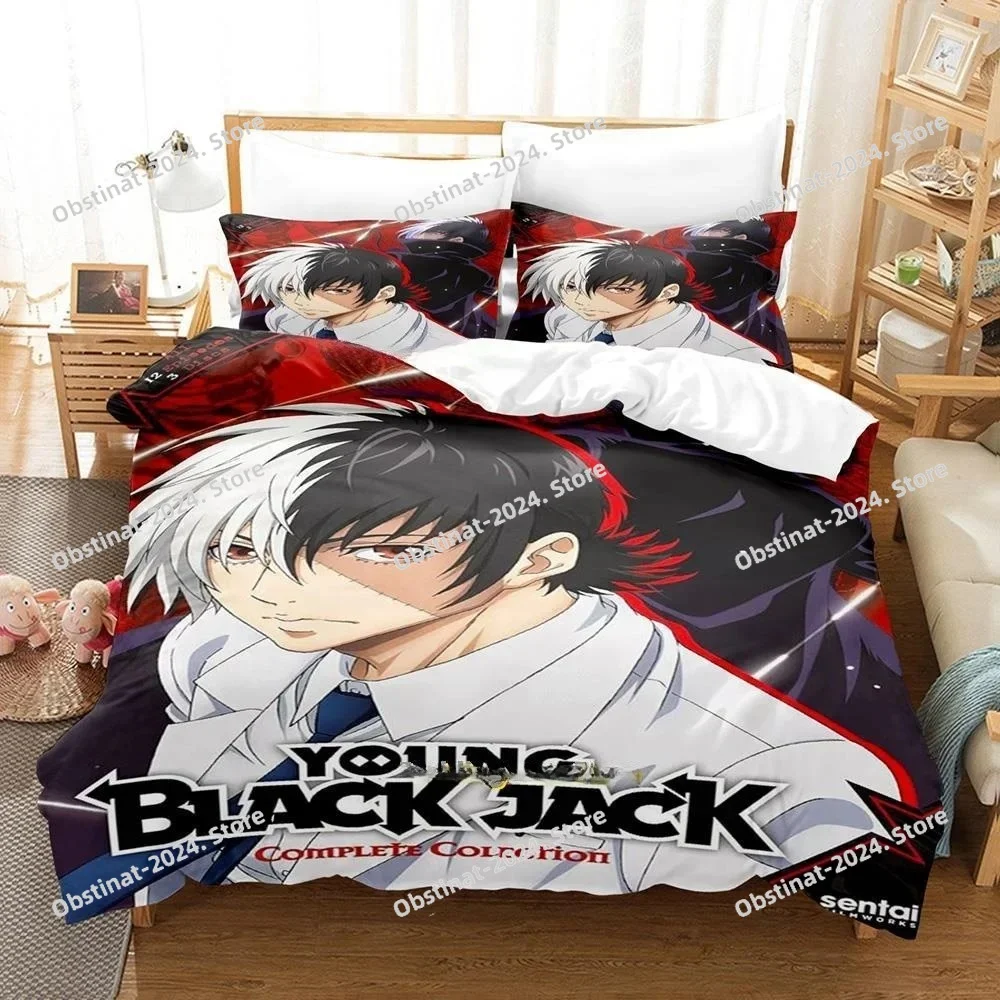 New Anime Young Black Jack Bedding Set Printed Bed Set Duvet Cover Sheet Pillowcase Bed Soft Quilt Cover Full Queen King Size
New Anime Young Black Jack Bedding Set Printed Bed Set Duvet Cover Sheet Pillowcase Bed Soft Quilt Cover Full Queen King Size