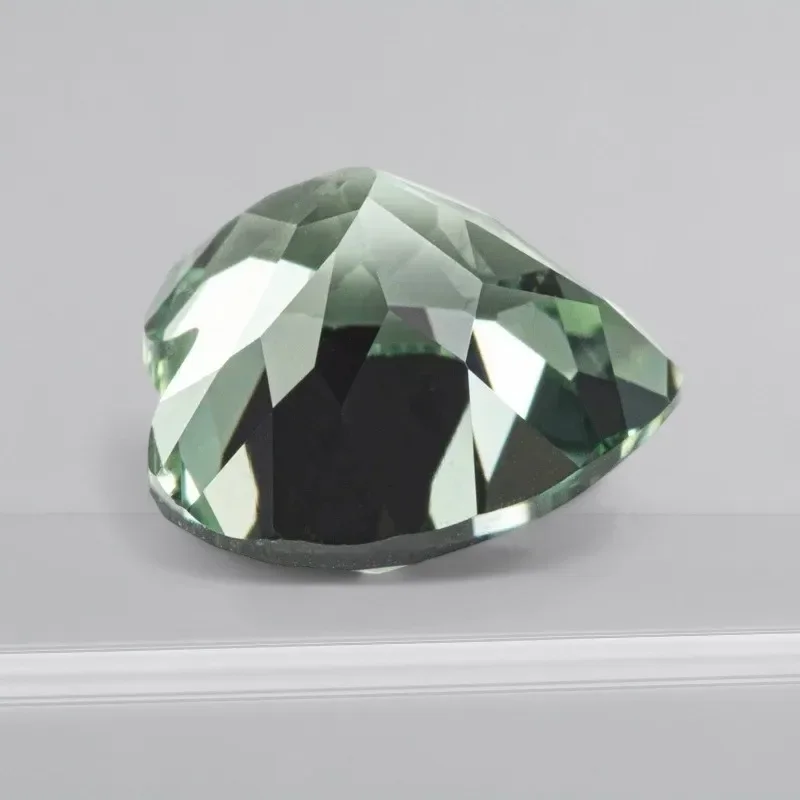 Top Lab Grown Sapphire Heart Shape Green Color VVS1 Stone for Charms Diy Advanced Jewelry Making Selectable AGL Certificate
Top Lab Grown Sapphire Heart Shape Green Color VVS1 Stone for Charms Diy Advanced Jewelry Making Selectable AGL Certificate