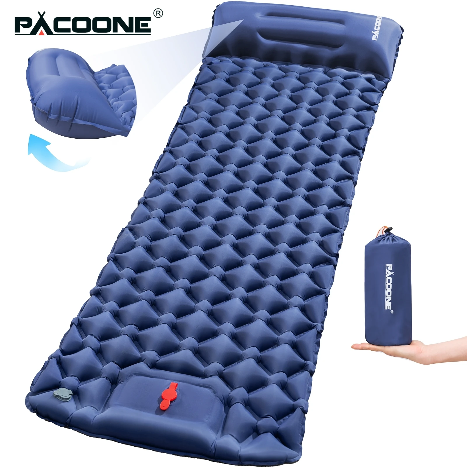 PACOONE Camping Inflatable Mattress Press-type Fast Inflate Waterproof Moistureproof Sleeping Pad Outdoor Beach Tent Travel
PACOONE Camping Inflatable Mattress Press-type Fast Inflate Waterproof Moistureproof Sleeping Pad Outdoor Beach Tent Travel