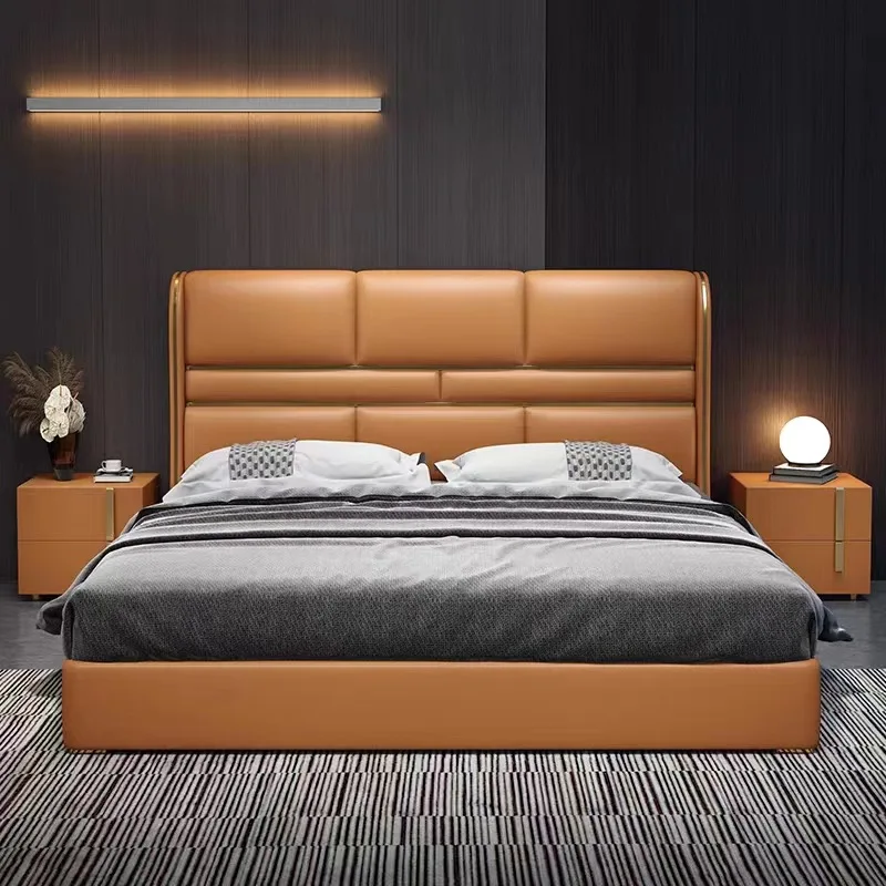 Итальянская постмодернистская главная спальня, двуспальная кровать высокого класса из цельного дерева, каркас свадебной кровати, светлый роскошный Интернет-знаменитости
Итальянская постмодернистская главная спальня, двуспальная кровать высокого класса из цельного дерева, каркас свадебной кровати, светлый роскошный Интернет-знаменитости