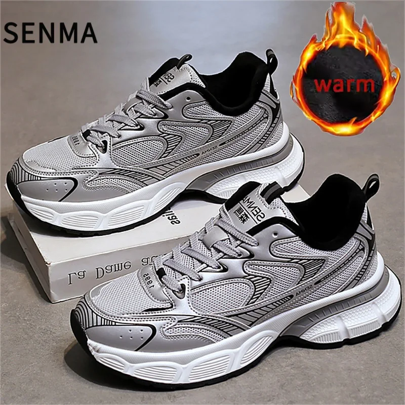 SENMA Men's Shoes 2025 New Winter Sneakers Thick Bottom Height Dad Trendy Shoes Sports and Leisure Running Shoes For Men Women
SENMA Men's Shoes 2025 New Winter Sneakers Thick Bottom Height Dad Trendy Shoes Sports and Leisure Running Shoes For Men Women