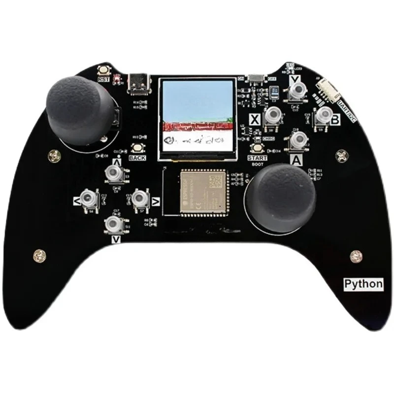 pyController remote control/gamepad ESP32-S3 development board WiFi Bluetooth Python programming
pyController remote control/gamepad ESP32-S3 development board WiFi Bluetooth Python programming
