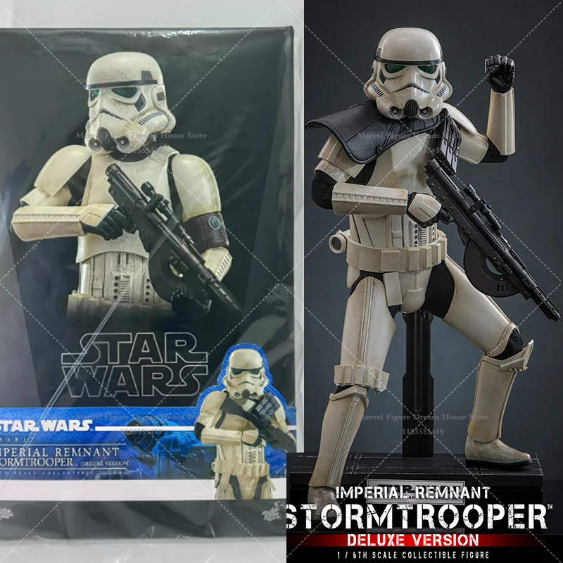 1/6 Scale Imperial Remnant Stormtrooper 12-inch Full Set Action Figure Soldier Hot-saling HotToys HT MMS837 Deluxe Edition
1/6 Scale Imperial Remnant Stormtrooper 12-inch Full Set Action Figure Soldier Hot-saling HotToys HT MMS837 Deluxe Edition