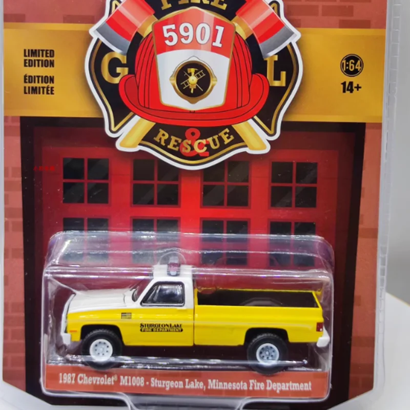 GreenLight масштаб 1:64 1987, M1008, пожарная служба, модель автомобиля из сплава, коллекция, украшение для дисплея, игрушка в подарок
GreenLight масштаб 1:64 1987, M1008, пожарная служба, модель автомобиля из сплава, коллекция, украшение для дисплея, игрушка в подарок
