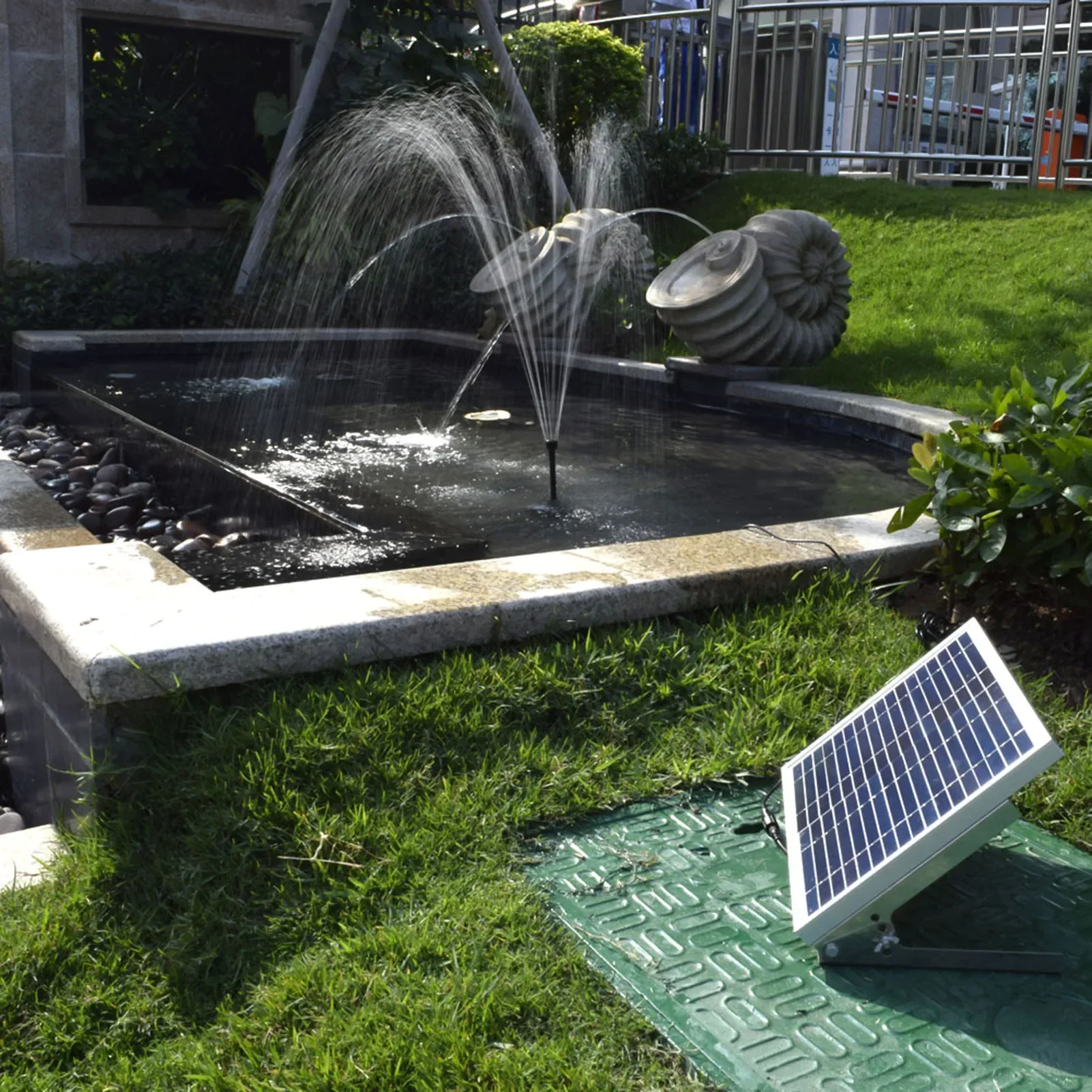 10W high-power solar landscape fountain super spray height pool wave water pump garden shower fountain
10W high-power solar landscape fountain super spray height pool wave water pump garden shower fountain