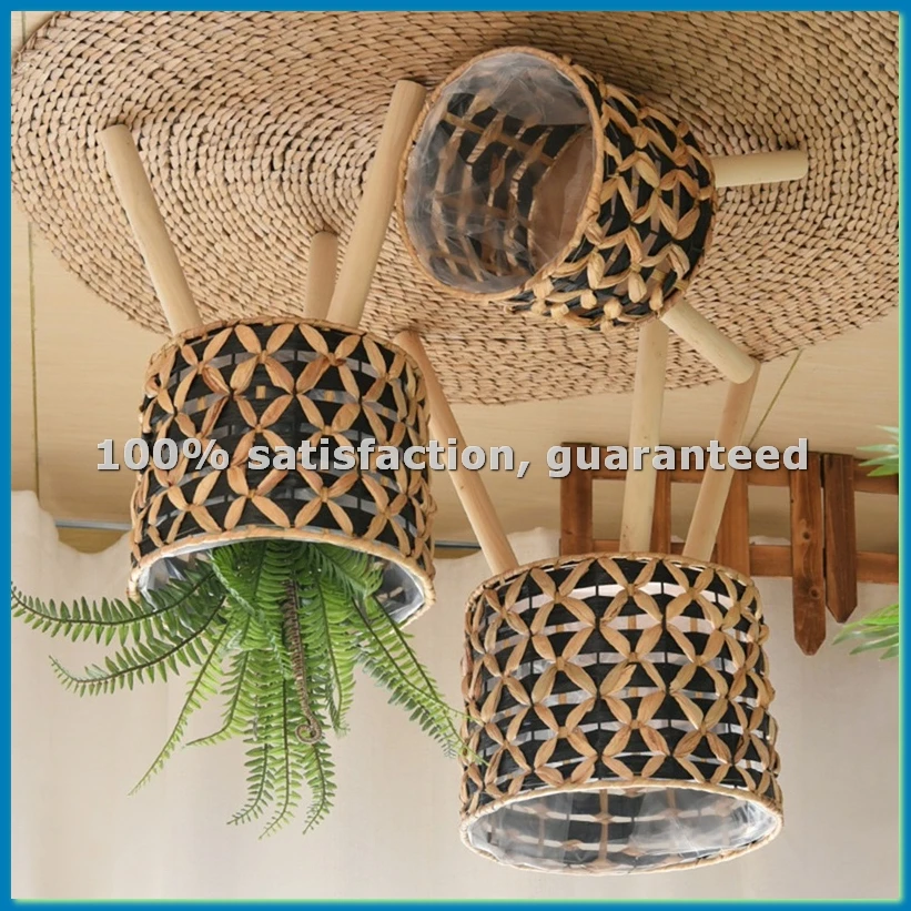 Hand-Woven Flower Stand Wooden Rattan Floor-Standing Balcony Plant Pot Living Room Green Plant Basket 20CM-ABRM
Hand-Woven Flower Stand Wooden Rattan Floor-Standing Balcony Plant Pot Living Room Green Plant Basket 20CM-ABRM