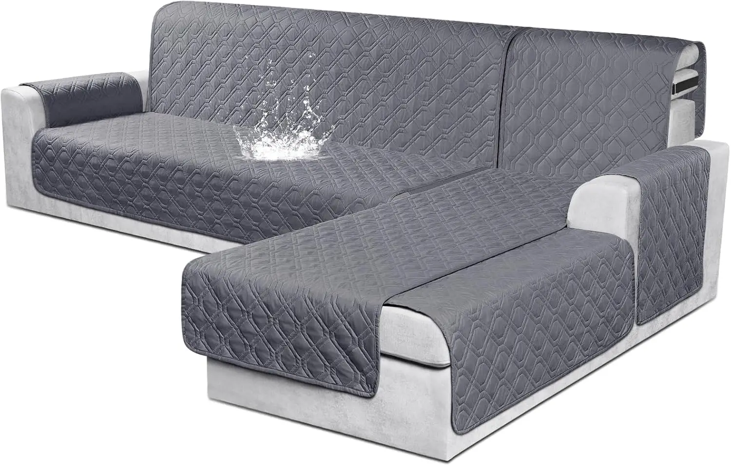 Sectional Couch Covers 100% Waterproof L Shaped Sofa Slipcover 3pcs Reversible Chaise Lounge Cover for Sectional Sofa Fu
Sectional Couch Covers 100% Waterproof L Shaped Sofa Slipcover 3pcs Reversible Chaise Lounge Cover for Sectional Sofa Fu