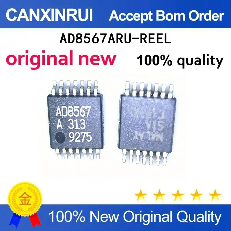 (5-100 Pieces) Brand new stock AD8567ARU-REEL AD8567ARUZ AD8567 AD8567A TSSOP-14
(5-100 Pieces) Brand new stock AD8567ARU-REEL AD8567ARUZ AD8567 AD8567A TSSOP-14