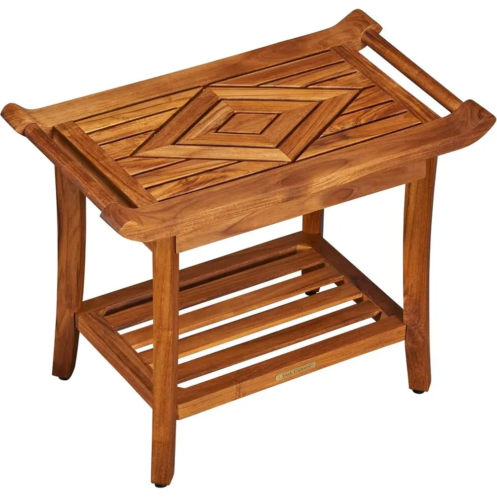 Elegant Teak Shower Bench with Adjustable Feet, Waterproof Finish, Large Size for Bathroom, Spa, and Outdoor Use
Elegant Teak Shower Bench with Adjustable Feet, Waterproof Finish, Large Size for Bathroom, Spa, and Outdoor Use