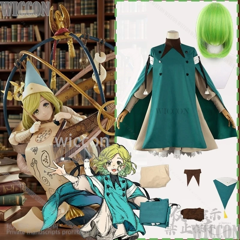 Anime Witch Hat Atelier Cosplay Koko Green Cloak Wizard Uniform Cape Girl Party Dress Y2K Lolita Dress Wig Halloween Comic Con
Anime Witch Hat Atelier Cosplay Koko Green Cloak Wizard Uniform Cape Girl Party Dress Y2K Lolita Dress Wig Halloween Comic Con