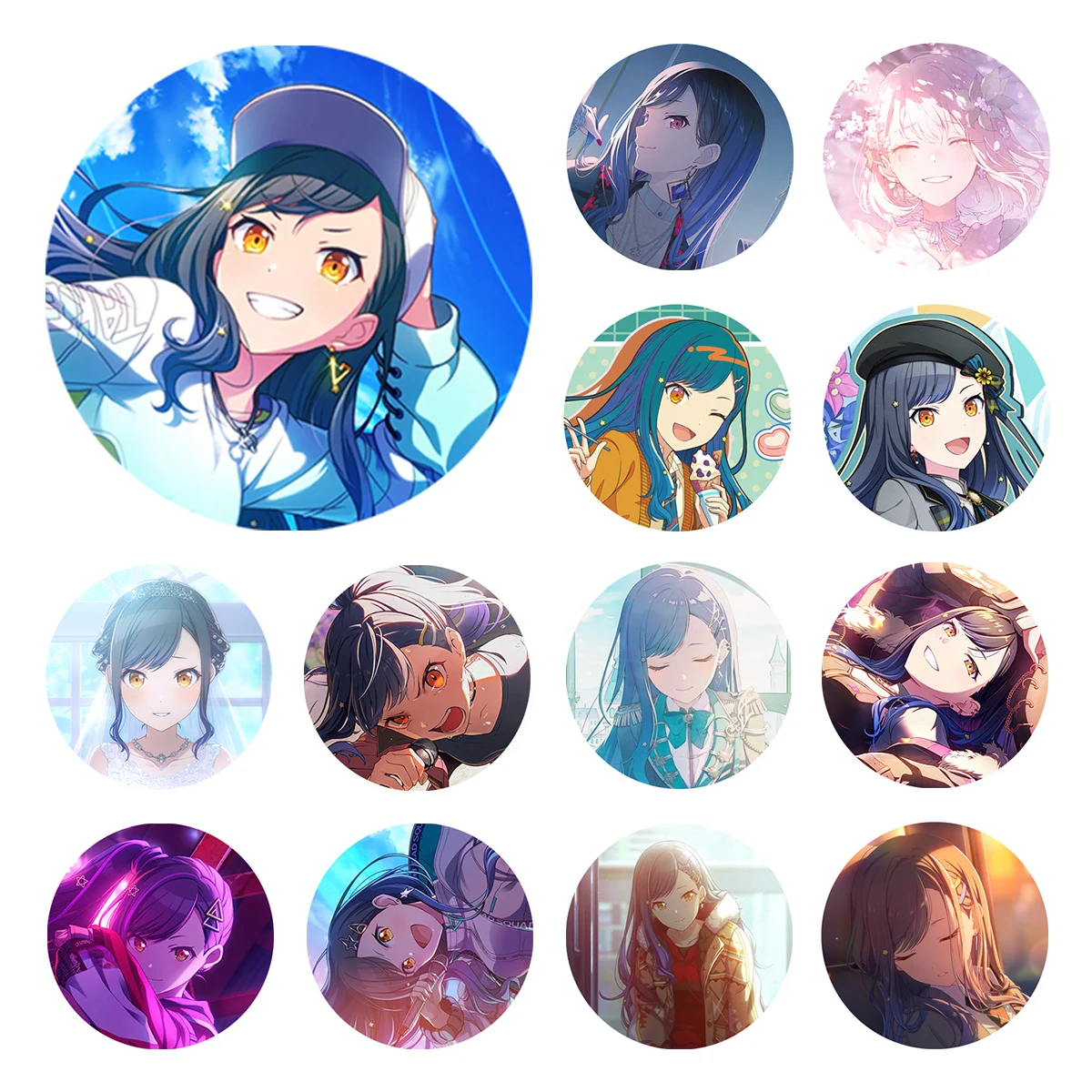 Проект SEKAI Аниме Shiraishi An Vivid BAD SQUAD vbs 50 мм Металлический значок Брошь Булавки
Проект SEKAI Аниме Shiraishi An Vivid BAD SQUAD vbs 50 мм Металлический значок Брошь Булавки