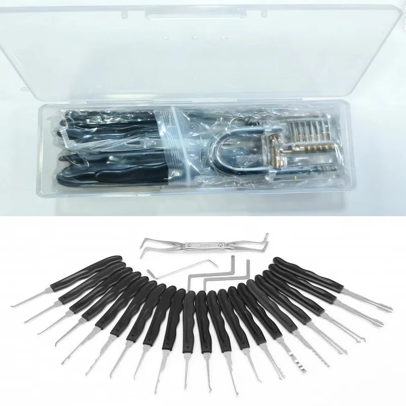 Locksmith Compact & Complete Key Solutions for Home Car & Office Unlock Unlocking Tools Simple Ganzuas Lock Pick Picking Ganzuas
Locksmith Compact & Complete Key Solutions for Home Car & Office Unlock Unlocking Tools Simple Ganzuas Lock Pick Picking Ganzuas