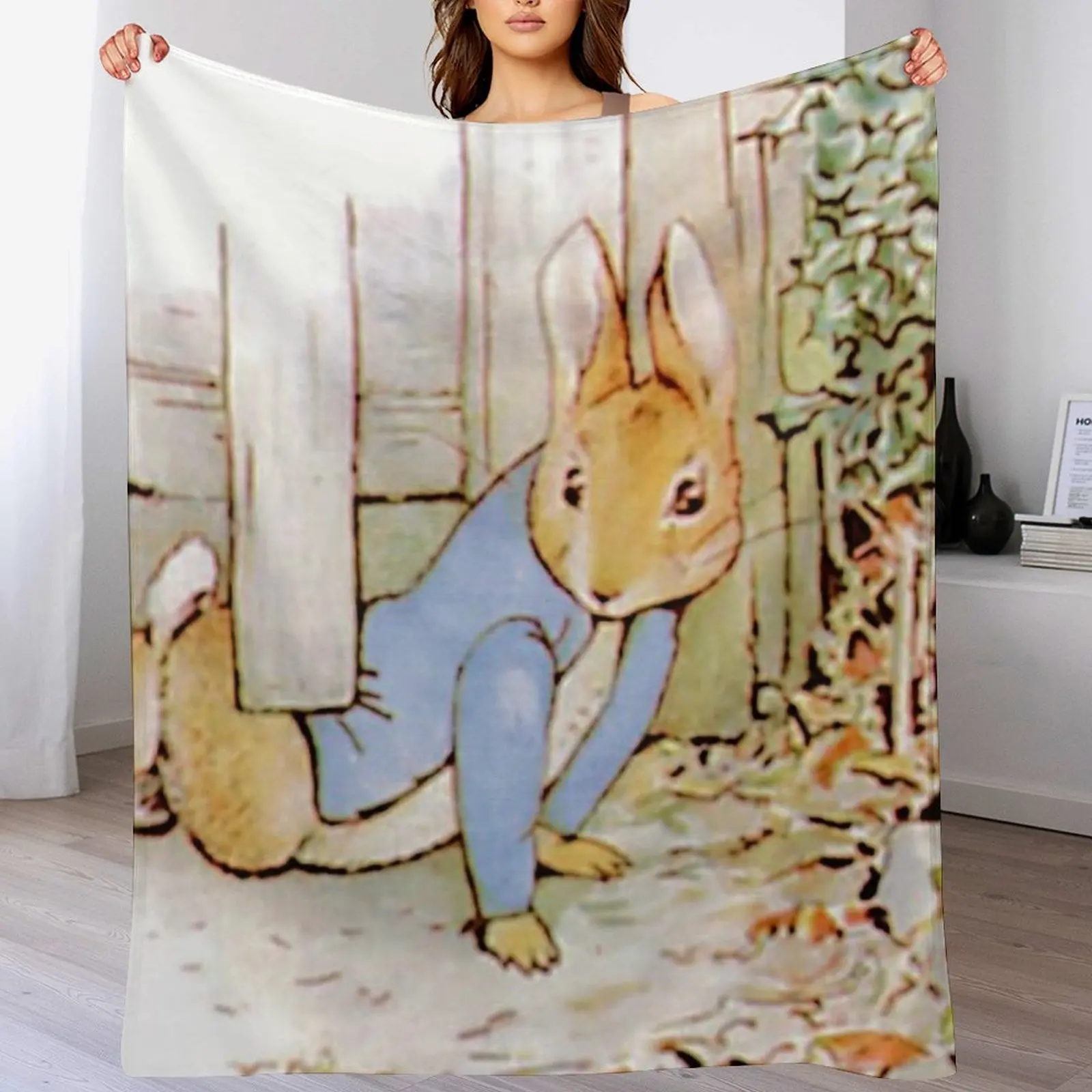 Beatrix Potter - Peter Rabbit escapes Throw Blanket Luxury Brand Quilt Sofas Blankets
Beatrix Potter - Peter Rabbit escapes Throw Blanket Luxury Brand Quilt Sofas Blankets