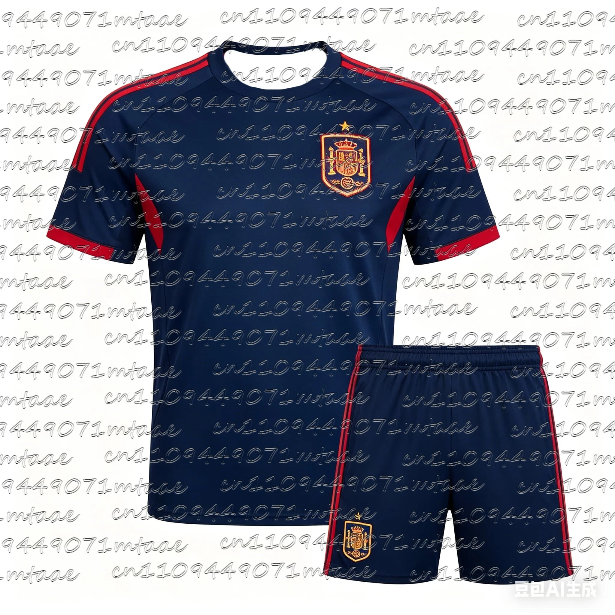 2026 Men's Spain Soccer Jersey Set Short Sleeve Football Shirt & Shorts Breathable Uniform for Training Colthing
2026 Men's Spain Soccer Jersey Set Short Sleeve Football Shirt & Shorts Breathable Uniform for Training Colthing