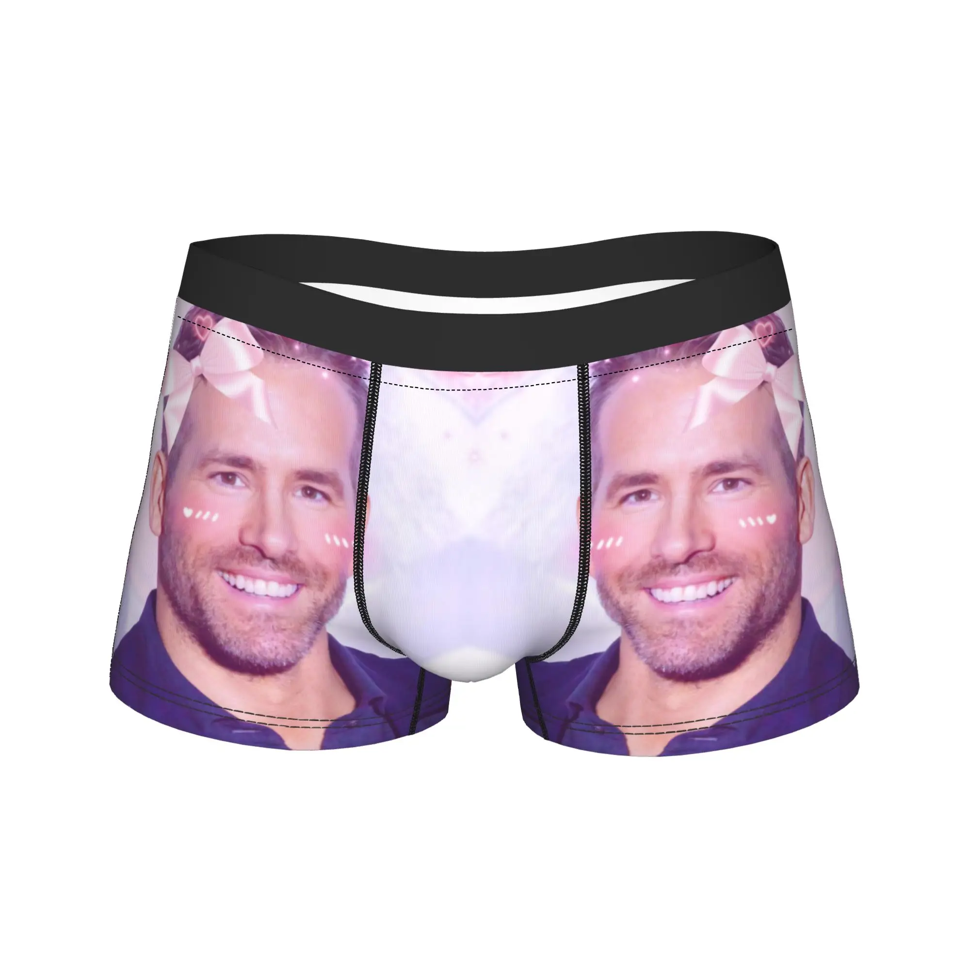 R-Ryan Reynolds Kawaii Trunk Pouch Underwear Quality Print Boxer Brief Funny Male Panties Plus Size
R-Ryan Reynolds Kawaii Trunk Pouch Underwear Quality Print Boxer Brief Funny Male Panties Plus Size