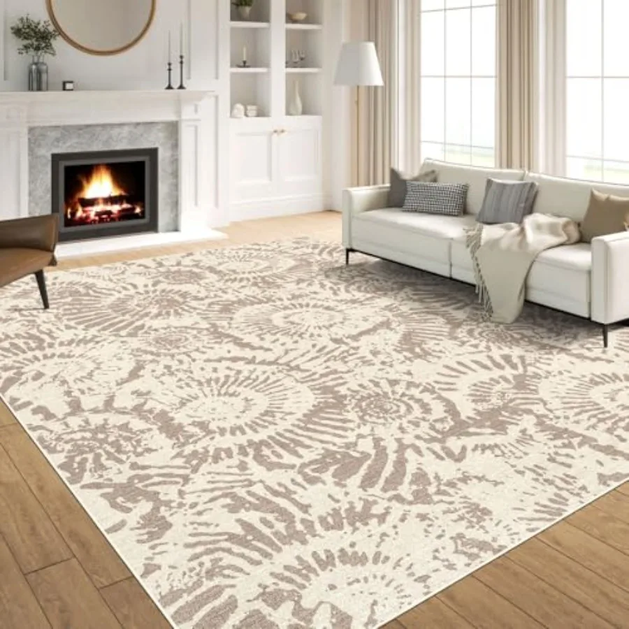 Dining Room Rugs for Under Table - 6x9 Washable Living Room Area Rug Non-Slip Low-Pile Earthy Modern Abstract Rugs for Bedroom
Dining Room Rugs for Under Table - 6x9 Washable Living Room Area Rug Non-Slip Low-Pile Earthy Modern Abstract Rugs for Bedroom
