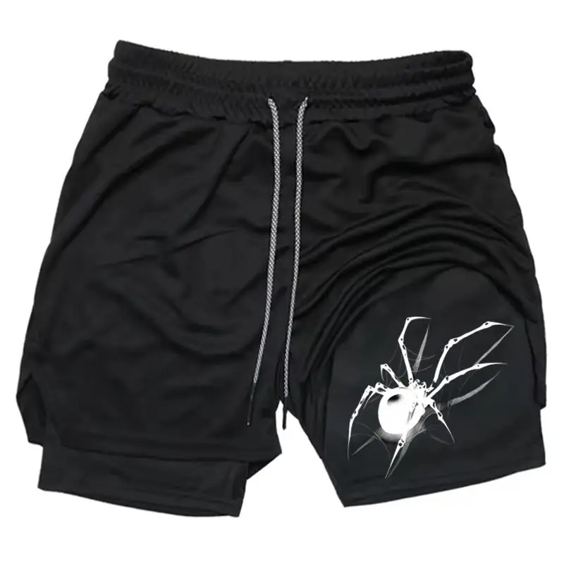 Vintage Football Club Logo Print 2-Layer Black Shorts, Lightweight Moisture-Wicking, Perfect for Workout Casual Streetweardf0427
Vintage Football Club Logo Print 2-Layer Black Shorts, Lightweight Moisture-Wicking, Perfect for Workout Casual Streetweardf0427