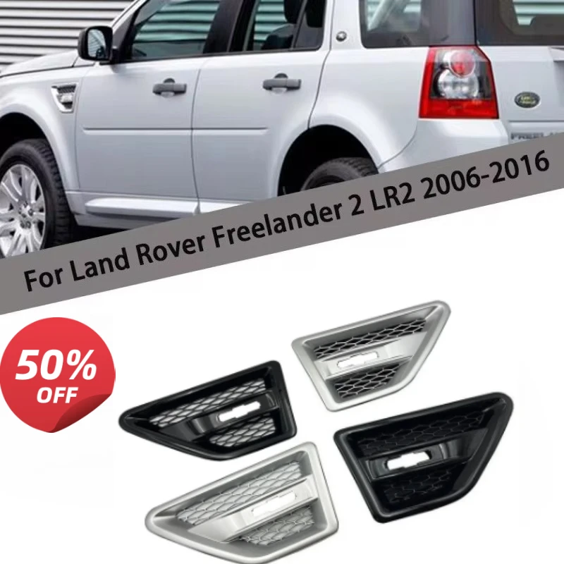 1PCS For Land Rover Freelander 2 LR2 2006-2016 Fender Grille Trim Decoration ABS Car Fender Side Air Vent Flow Grill Cover
1PCS For Land Rover Freelander 2 LR2 2006-2016 Fender Grille Trim Decoration ABS Car Fender Side Air Vent Flow Grill Cover