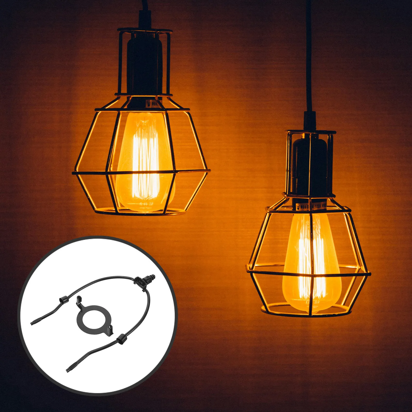 2Pcs Lamp Harp Metal Holder Kit Lampshade Parts DIY Lamp Repair Kit for Home Coffee Shop Replacement Parts for Lamps
2Pcs Lamp Harp Metal Holder Kit Lampshade Parts DIY Lamp Repair Kit for Home Coffee Shop Replacement Parts for Lamps