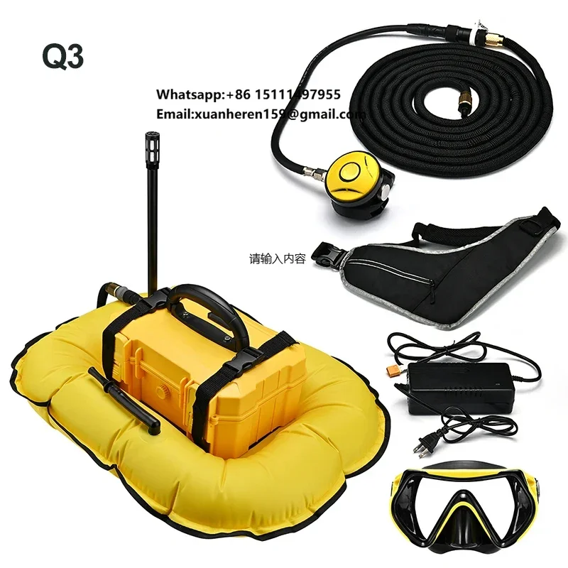GOYOJO 15 Meters 3-5.5 Hours Scuba Diving Snorkel Equipment Trap Mobile Ventilator New in Underwater Snorkel Winter Ice Diving
GOYOJO 15 Meters 3-5.5 Hours Scuba Diving Snorkel Equipment Trap Mobile Ventilator New in Underwater Snorkel Winter Ice Diving