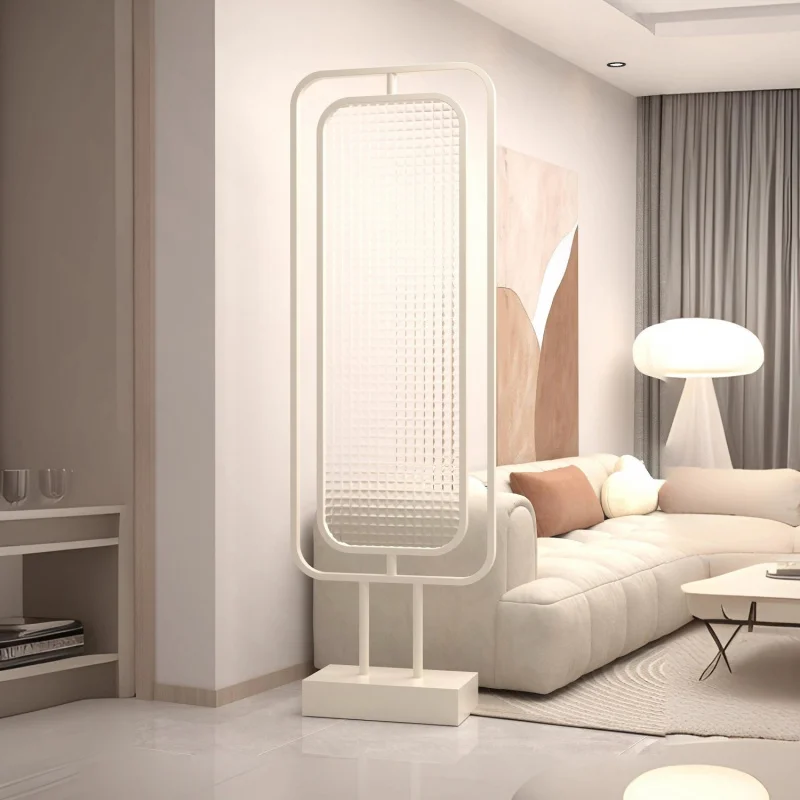 Custom. Simple Entryway No-Drill Floor-Standing Movable Glass Partition Screen Home Living Room Sofa Covering Screen
Custom. Simple Entryway No-Drill Floor-Standing Movable Glass Partition Screen Home Living Room Sofa Covering Screen