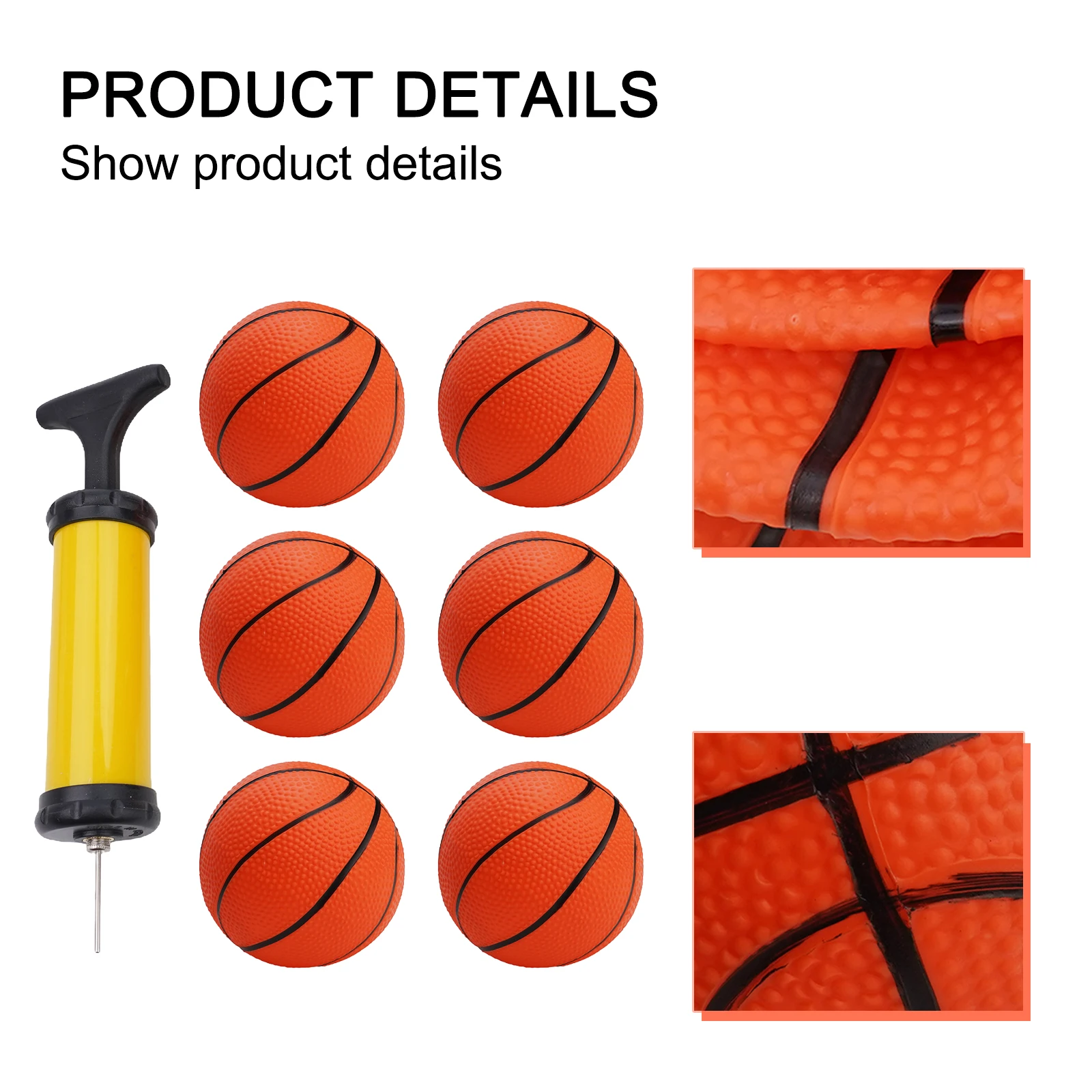 Kits Basketball Indoor sports Inflatable Kids Mini Sporting Goods Team Sports Games Happily Indoor Sports Sports 6pcs
Kits Basketball Indoor sports Inflatable Kids Mini Sporting Goods Team Sports Games Happily Indoor Sports Sports 6pcs