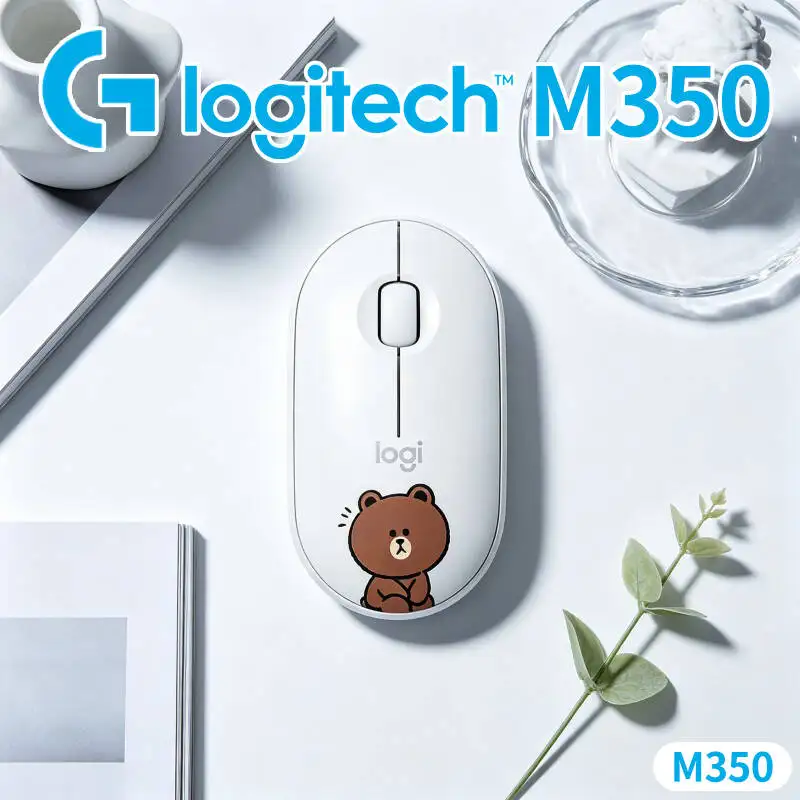 Logitech M350 Ergonomic Quiet Mouse - Comfort Palm Support, Quiet Scroll, 18-Month Battery, 77g Light, Home Work Use
Logitech M350 Ergonomic Quiet Mouse - Comfort Palm Support, Quiet Scroll, 18-Month Battery, 77g Light, Home Work Use