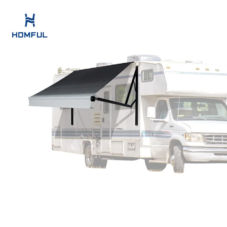 HOMFUL High Quality Electric Camper Van Trailer Sunshade Caravan RV Awning For Motorhome
HOMFUL High Quality Electric Camper Van Trailer Sunshade Caravan RV Awning For Motorhome