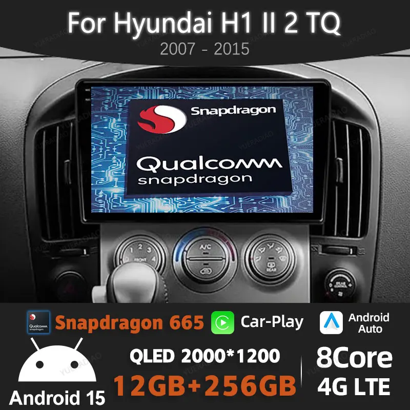 Android 15 Car Radio For Hyundai H1 II 2 TQ 2015 - 2021 GPS NAVI Multimedia Stereo Video Player Head Unit Qualcomm 2DIN 4G WIFI
Android 15 Car Radio For Hyundai H1 II 2 TQ 2015 - 2021 GPS NAVI Multimedia Stereo Video Player Head Unit Qualcomm 2DIN 4G WIFI
