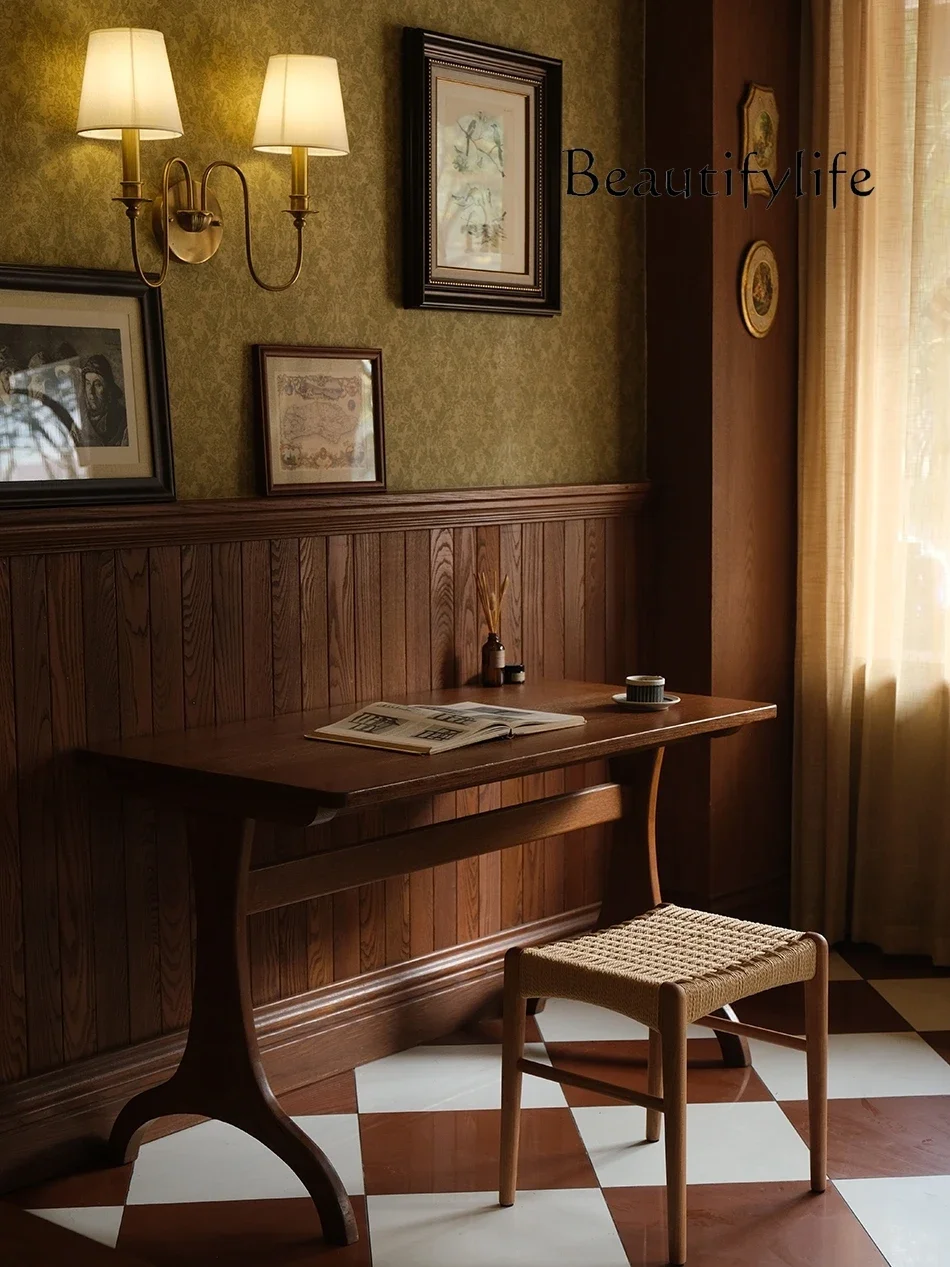 N19 Modern Minimalist Mid-Ancient Style Mid-Ancient Coffee Shop Dessert Shop Retro Restaurant Home Dining Table Desk
N19 Modern Minimalist Mid-Ancient Style Mid-Ancient Coffee Shop Dessert Shop Retro Restaurant Home Dining Table Desk
