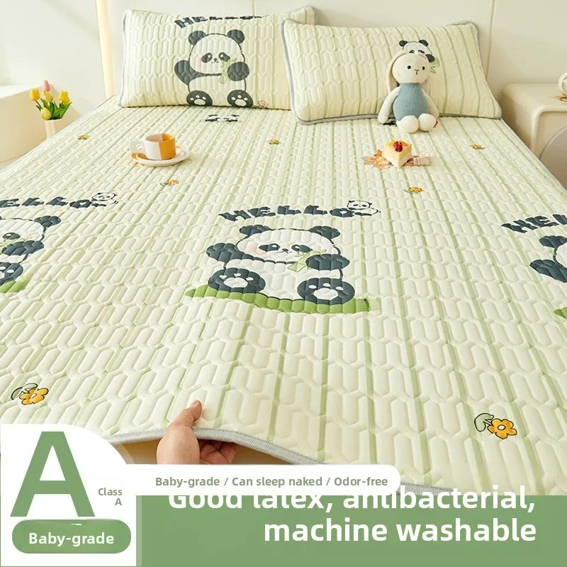 Latex Cooling Mat Ice Silk Three-Piece Set Summer 2026 New Style Student Dormitory Single Mat Mother And Baby Cooling Bedding
Latex Cooling Mat Ice Silk Three-Piece Set Summer 2026 New Style Student Dormitory Single Mat Mother And Baby Cooling Bedding