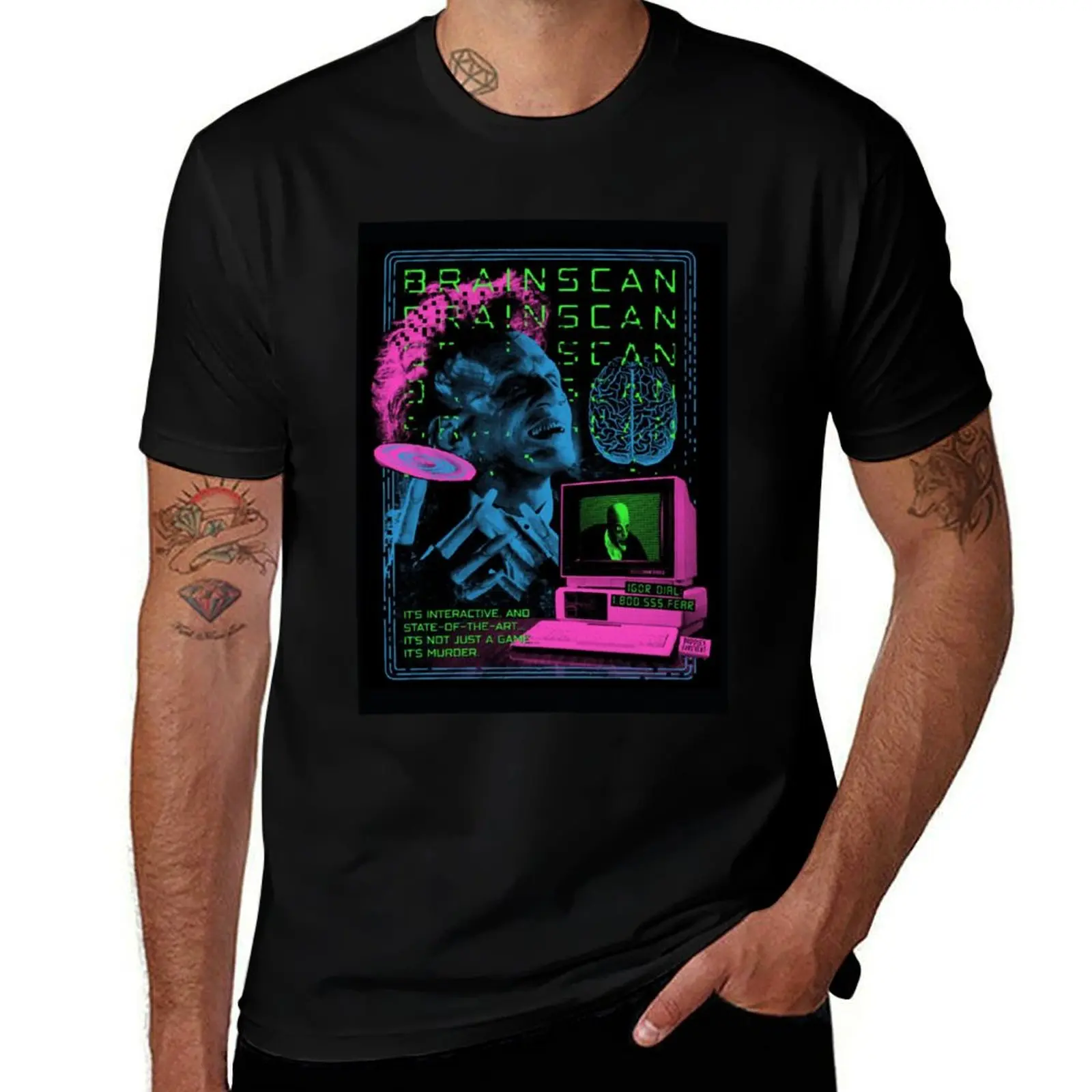 Brainscan T-Shirt oversized t shirt baggy shirts fashion shirts men t shirts high quality
Brainscan T-Shirt oversized t shirt baggy shirts fashion shirts men t shirts high quality