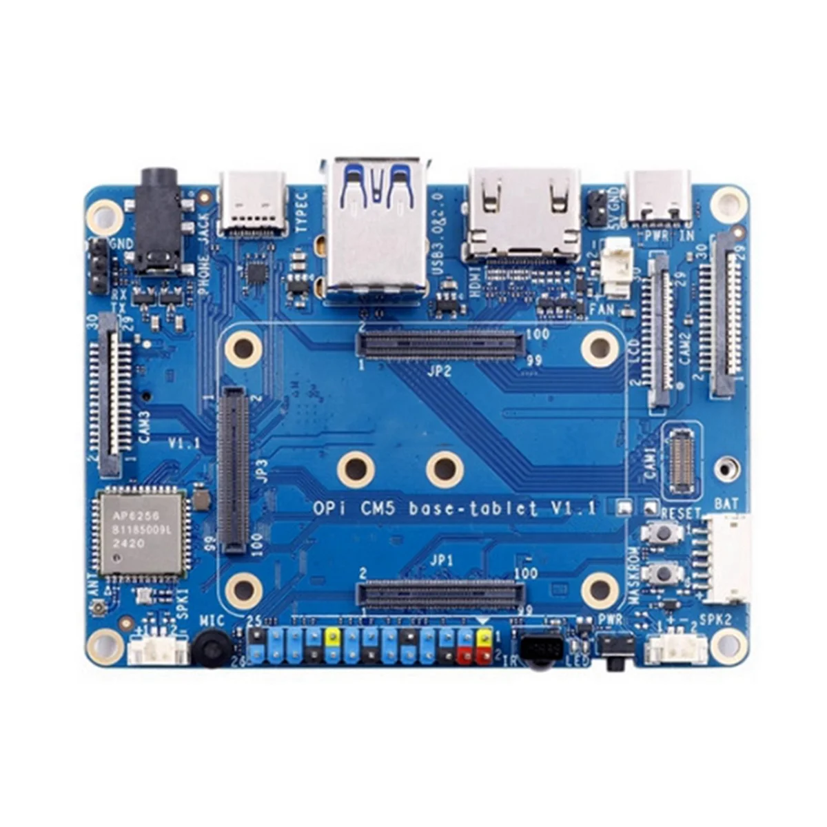 ABAB For CM5 Tablet Base Board with WiFi+BT BLE, M.2 M-Key NVME/SATA SSD Support for Compute Module 5
ABAB For CM5 Tablet Base Board with WiFi+BT BLE, M.2 M-Key NVME/SATA SSD Support for Compute Module 5