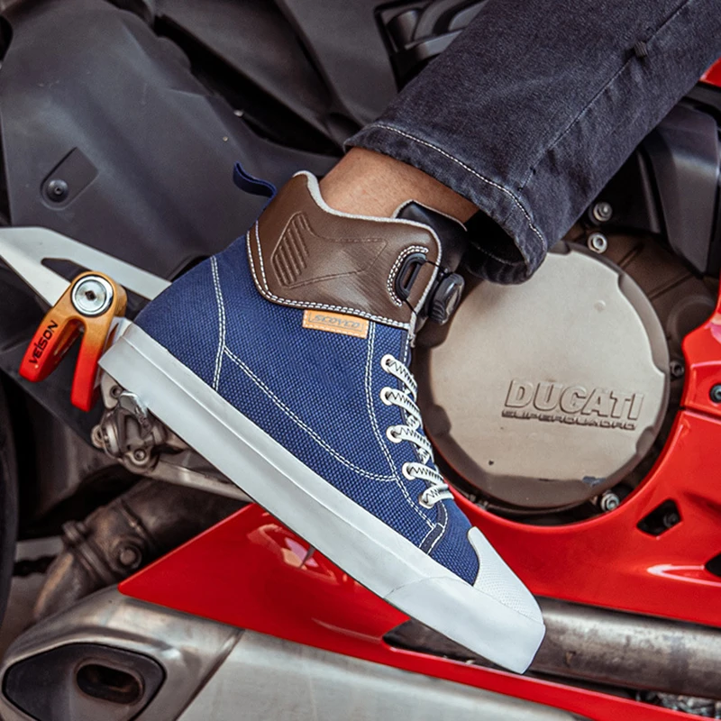 Saiyu Motorcycle Leisure Riding Shoes Comfortable, Breathable, And Wear Resistant Canvas Anti Drop Racing Shoes Leisure Boots Mt
Saiyu Motorcycle Leisure Riding Shoes Comfortable, Breathable, And Wear Resistant Canvas Anti Drop Racing Shoes Leisure Boots Mt