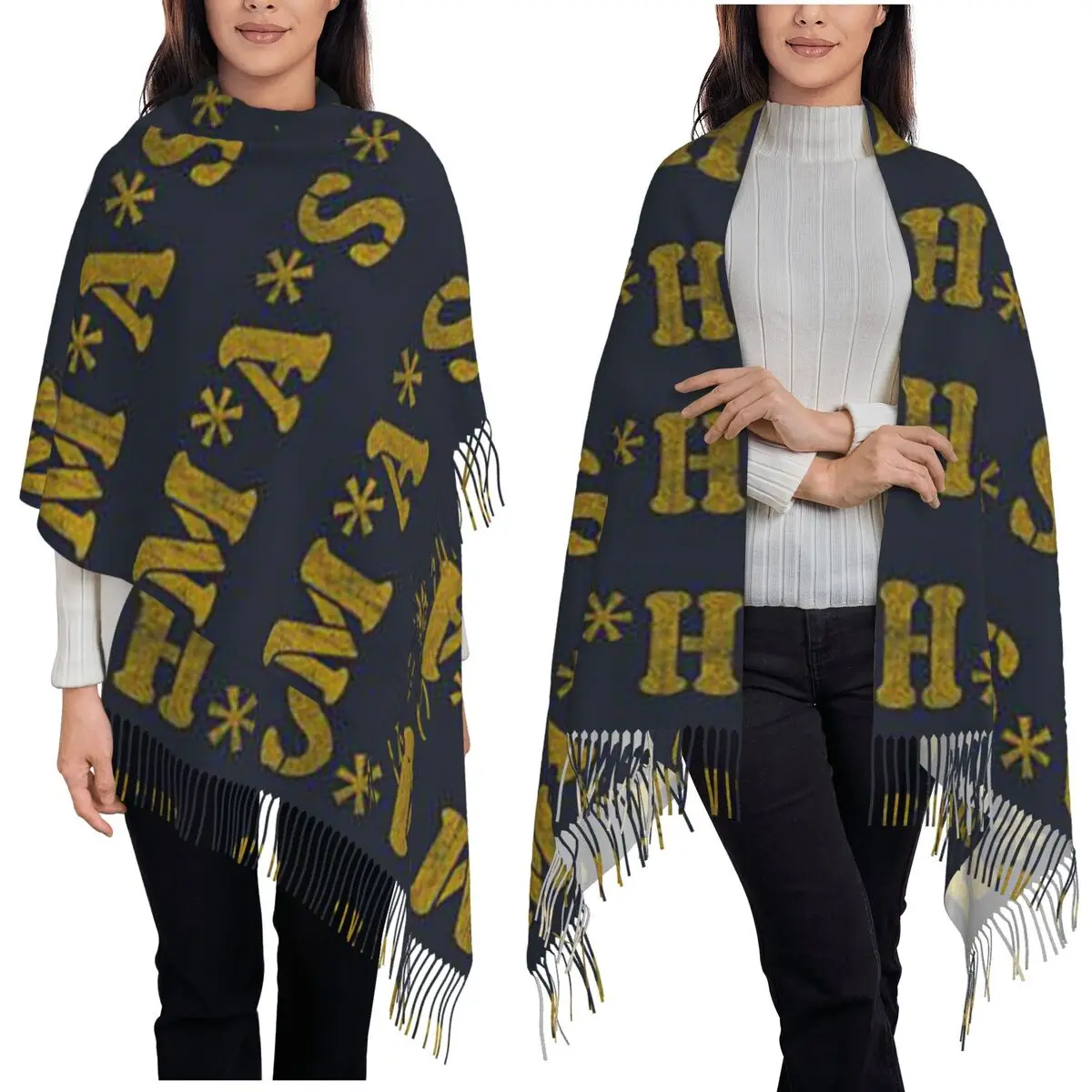 Mash 4077 4077th Hawkeye Kinger Alan Alda War Шарф с кисточками Шарфы для женщин Теплые шали и накидки Длинная осенне-зимняя шаль 
Mash 4077 4077th Hawkeye Kinger Alan Alda War Шарф с кисточками Шарфы для женщин Теплые шали и накидки Длинная осенне-зимняя шаль