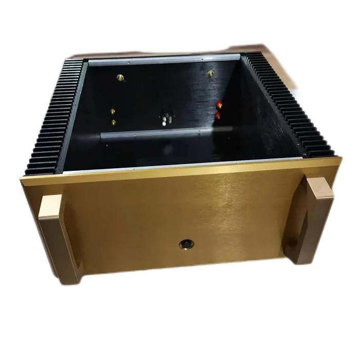 200mm full aluminum chassis class A amplifier box HIFI Audio DIY Enclosure with heatsink
200mm full aluminum chassis class A amplifier box HIFI Audio DIY Enclosure with heatsink